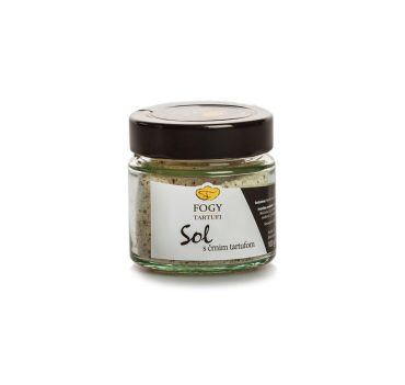 Salt with black truffle